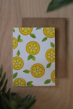 Load image into Gallery viewer, Lemon Art Card